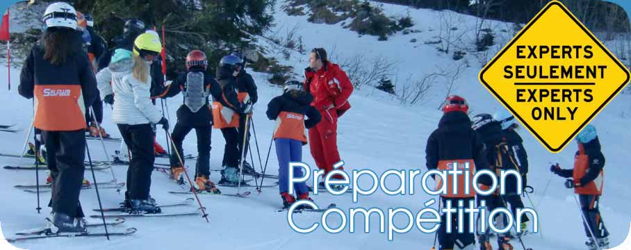 Pr�paration ski comp�tition clubs de ski pays de gex jura